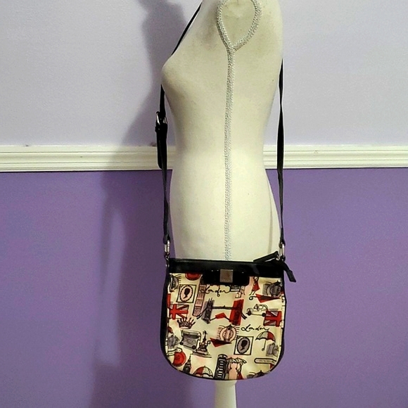 Lulu by Lulu Guinness Fun Graphic London Crossbody Bag - Picture 2 of 9